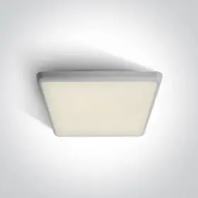 Plafoniera LED Baie Patrata IP54 25W 3000K sau 4000K Alba Slim