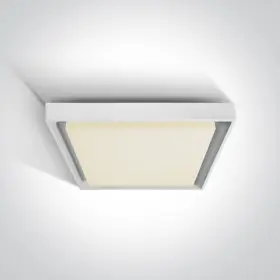 Plafoniera LED Baie Patrata IP54 30W 3000K sau 4000K Alba Slim
