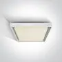 Plafoniera LED Baie Patrata IP54 30W 3000K sau 4000K Alba Slim