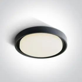 Plafoniera Baie Antracit LED IP54 30W Lumina Calda Rotunda