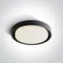 Plafoniera Baie Antracit LED IP54 30W Lumina Calda Rotunda