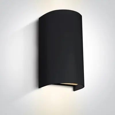 Aplica perete exterior pentru perete cu lumina in doua directii Alba IP65 2XGU10