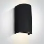 Aplica perete exterior pentru perete cu lumina in doua directii Alba IP65 2XGU10