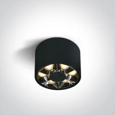 spot led aplicat pe tavan negru cri90 cu 5 ani garantie