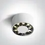 Spot Tavan Alb cu Negru 12W Lumina Calda CRI90 Design Modern cu 5 Ani Garantie