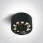 Spot Tavan Negru 12W Lumina Calda CRI90 Design Modern cu 5 Ani Garantie
