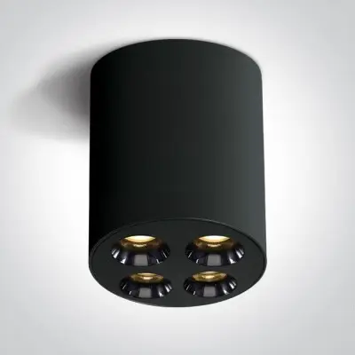Spot Tavan Negru 10W Lumina Calda CRI90 h83mm Design Modern cu 5 Ani Garantie, spot led negru