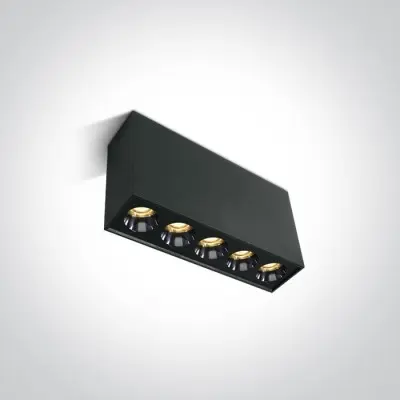 Spot Tavan Negru 12W Lumina Calda CRI90 Liniar Living