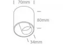 dimensiuni spot led aplicat