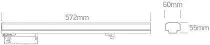 Spot LED pe sina Liniar 30W CCT 3000K-3500K-4000K Alb CRI90