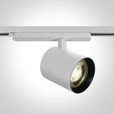 Spot LED pe sina trifazica Alb cu Putere Ajustabila 20W/25W/30W/35W CRI90