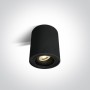 Spot Negru Aplicat pe tavan Orientabil cu dulie GU10