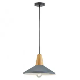 Pendul Albastru cu Alb D350mm H1300mm
