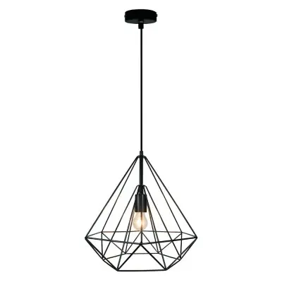 Pendul Negru D280mm H1000