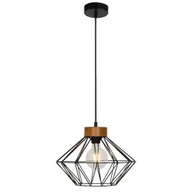Pendul Vintage Negru D400mm H1300mm