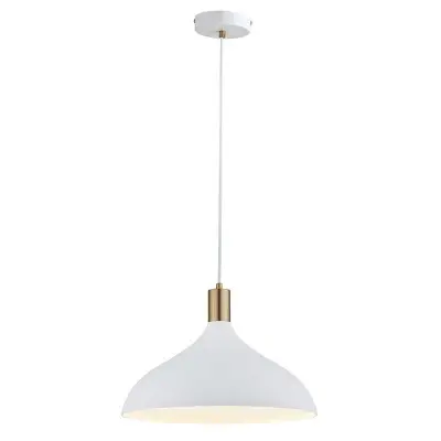 Pendul Alb D370mm H1200mm