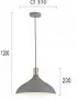 Pendul Gri D370mm H1200mm