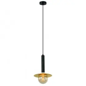 Pendul Negru cu Auriu D215mm H1930mm