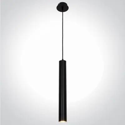 Pendul Negru D100x50mm H1700mm