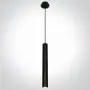 Pendul Negru D100x50mm H1700mm