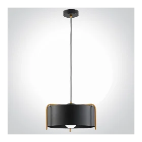 Pendul Negru cu Auriu D350mm H1000mm
