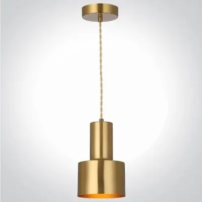 Pendul Auriu D125mm H1400mm