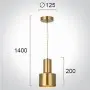 Pendul Auriu D125mm H1400mm