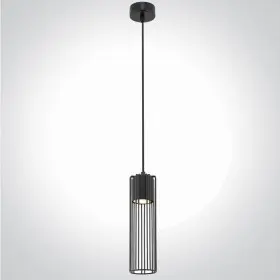 Pendul Negru D75mm H1600mm