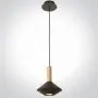 Pendul Negru D170mm H2000mm