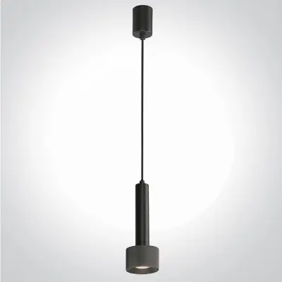 Pendul Negru D70mm H1840mm
