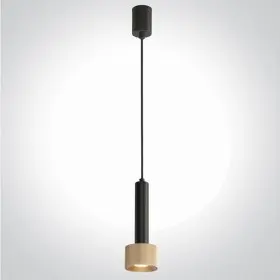 Pendul Negru cu Auriu D70mm H1840mm
