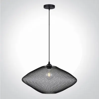 Pendul Negru D520mm H1320mm