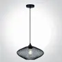 Pendul Negru D300mm x H1200mm