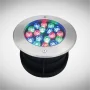 Spot LED Pardoseala Incastrat Exterior RGB 12V 18W IP68
