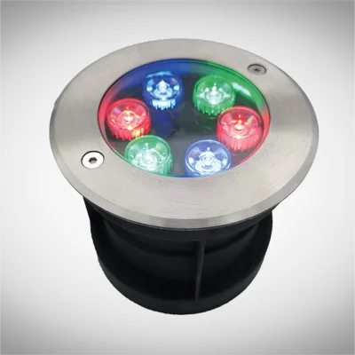 Spot LED Pardoseala Incastrat Exterior RGB 12V IP68 6W