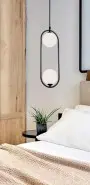 Lustra Neagra L170mm H1250mm