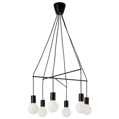 Lustra Neagra D670mm H950mm