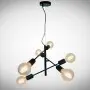 Lustra Neagra D427mm H1395mm