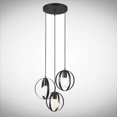 Lustra Neagra D420mm H1150mm