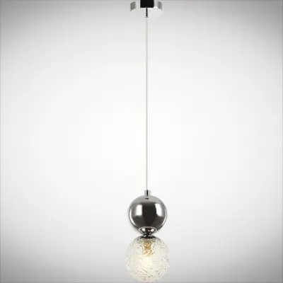Lustra Argintie D110mm H1500mm