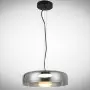 Pendul LED Sticla Fumuriu D420mm H1500mm