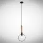 Lustra Neagra cu Auriu D185mm H1955mm