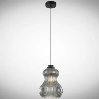 Pendul Sticla Fumuriu D165mm D1500mm