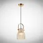 Pendul Sticla Auriu D143mm 1500mm