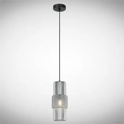 Pendul Sticla Fumuriu D120mm H1750mm