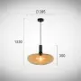 Pendul Sticla Auriu D395mm H1330mm