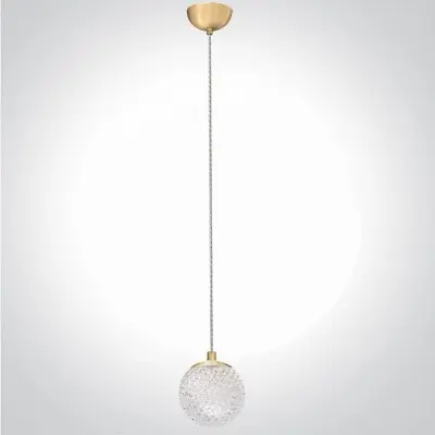 Lustra Modern Auriu D110mm H1350mm