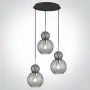 Lustra Sticla Neagra D420mm H1500mm