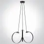 Lustra Neagra D500mm H1200mm