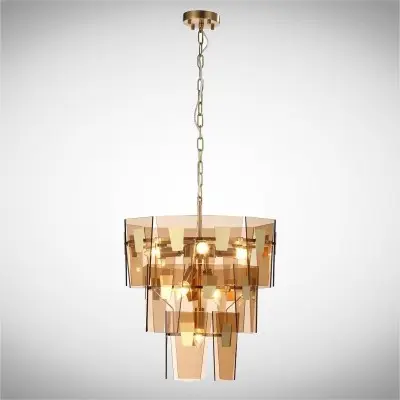 Lustra Cristal Aurie  D480mm H1050mm